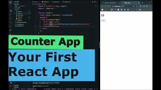 Your first react app || Counter App