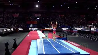 TERAMOTO Asuka (JPN) - 2019 Artistic Worlds, Stuttgart (GER) - Qualifications Vault 1