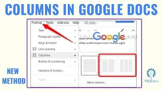 How to Create Columns in Google Docs 2024 [New Method]