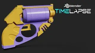 𝐁𝐥𝐞𝐧𝐝𝐞𝐫 Speed Modeling ➠ Stylized Gun