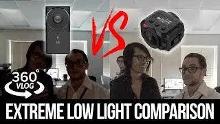 Garmin Virb 360 VS Yi 360 VR - 5.7K Extreme Low Light Comparison