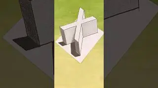 Dibuja la letra X en 3D🔶️