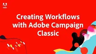 Learn How to Create Marketing Campaign Workflows with Adobe Campaign Classic