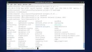 Learning CentOS Linux Lesson 3 Network configuration