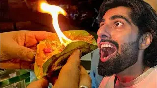 Tried Fire Paan For The First Time 🔥 | Mridul Madhok