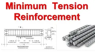 Minimum Tension Reinforcement in Beams || Beam Design