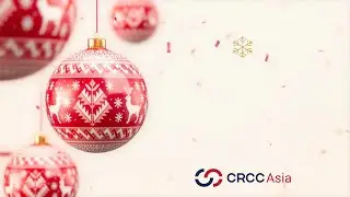 Red Gold Animated Merry Christmas and Happy New Year Holiday Greeting Video.mp4