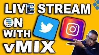 vMix Tutorials: Live Streaming To Twitter And Instagram With vMix