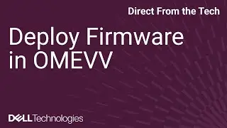 Deploy Firmware With OpenManage Enterprise for VMware vCenter (OMEVV)