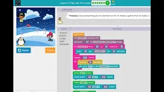 Code org - Course 4 - Lesson 11: Play Lab For Loops