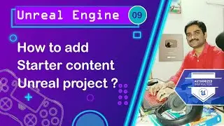 How to Add Starter Content to Unreal Project - Unreal Engine Tutorial 09