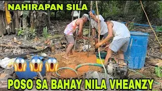 UNANG ARAW SA PAG GAWA NANG POSO SA BAHAY NILA VHEANZY
