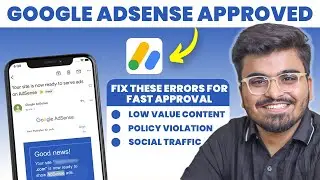 Google AdSense Approval Checklist In 2024 ✅ | Fix Adsense Low Value Content Error | Policy Violation