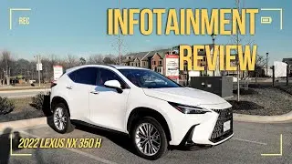 2022 Lexus NX 350h - Infotainment Review