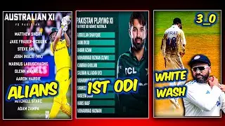 Pakistan vs Australia 1st odi playing 11 | India white wash 3_0 in test | pak lost final #pakvsaus