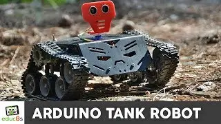Arduino Tank Robot Project using the Devastator metal chassis!