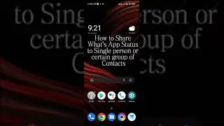 How to Share WhatsApp Status with a single person or a certain group of contacts