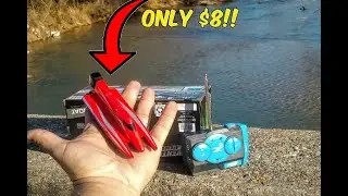 CHEAP! Walmart Mini RC Boat Review