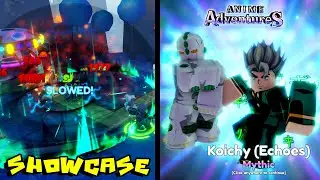 LVL 100 EVOLVED KOICHY (SPECIAL BANNER) SHOWCASE - ANIME ADVENTURES