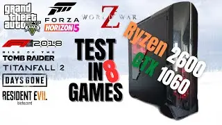 Ryzen 5 2600 & Gtx 1060 GameTest & Benchmark