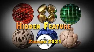 Hidden Feature in Zbrush 2021 Surface Noise