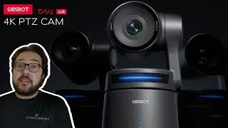 Obsbot Tail Air 4K PTZ Camera with AI Tracking