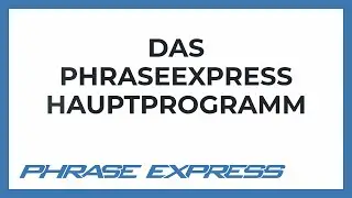 Das Programmfenster der Textbausteinverwaltung PhraseExpress