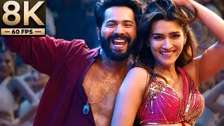 8K Remastered - Thumkeshwari | Kriti Sanon, Varun Dhawan | Bhediya