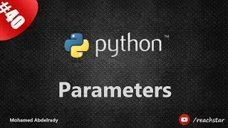 Function parameters in Python