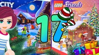 Opening door 17 of Lego Friends & City advent Calendars 2022