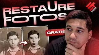 2 Maneiras de RESTAURAR FOTOS ANTIGAS COM IA Grátis (Rápido e Fácil)