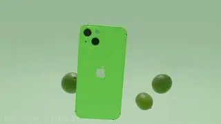 iPhone 15 commercial made in blender