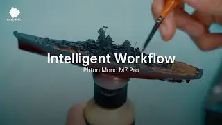 Experience the Iintelligent workflow with Anycubic Phton Mono M7 Pro.