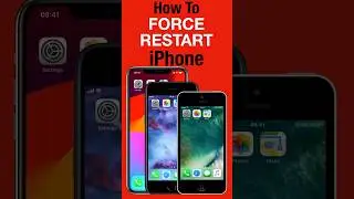 How To Force Restart iPhone #shorts