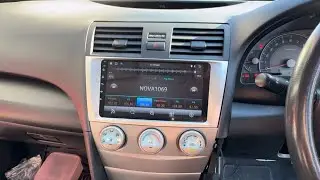 Toyota Camry 2007 Android head unit installation