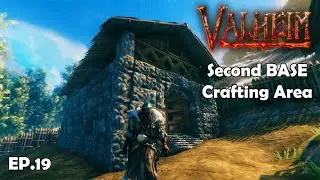 LIVE | New Base, Crafting Area! - Valheim Gameplay EP.19 - Relaxing Open-World Survival & Building