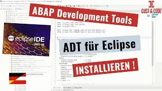ABAP Development Tools (ADT) für Eclipse installieren [deutsch]