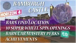 Bamburgh Castle Barn Find Forza Horizon 4 Location Guide - Buying Bamburgh Castle FH4 | Horizon 4