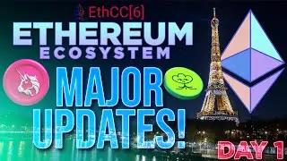 Ethereum Ecosystem Announcements 📢 Major ETH Conference Updates🚨 EthCC 2023
