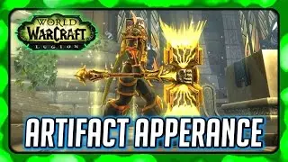 WOW Legion 🌟 Paladin Order Hall Campaign Artifact Appearance