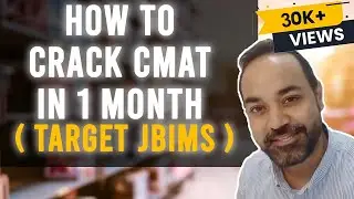 CMAT 2021 Daily Schedule | Target JBIMS | 30 Days CMAT Exams Preparation Plan