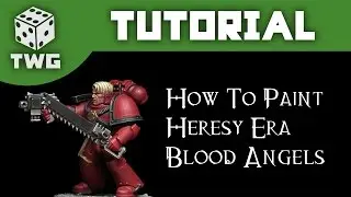 Games Workshop Tutorial: How To Paint Horus Heresy Era Blood Angels