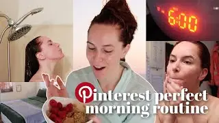 the Pinterest perfect productive morning routine