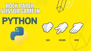 How to make rock paper scissor game in python |Game in python code |Python game 