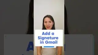 How to add signature in Gmail