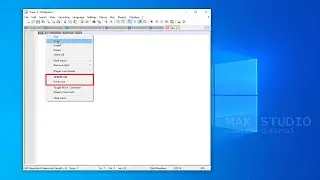 How to change uppercase and lowercase text in Notepad++ Windows 10