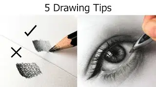 5 Easy Tips for Drawing Realistic Face and Hair