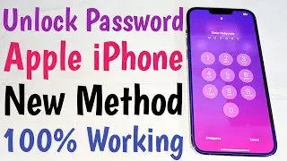 Unlock Apple iPhone Forgot Passcode | Reset iPhone Password Lock | Remove iPhone Passcode