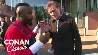 Mr. T Gives Conan A Tour Of Chicago | Late Night with Conan O’Brien