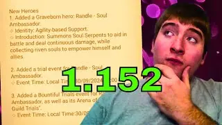 Diving into Patch Notes 1.152! [DB AFK Arena]